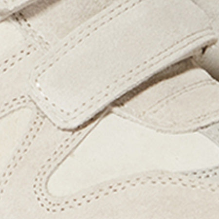 Isabel Marant Women’s Bekett Sneakers – Ecru Leather & Suede