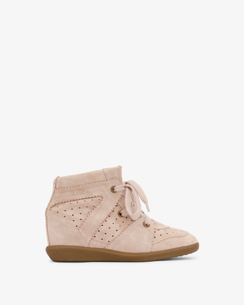 Isabel Marant Bekett Women’s Wedge Sneakers – Pale Pink