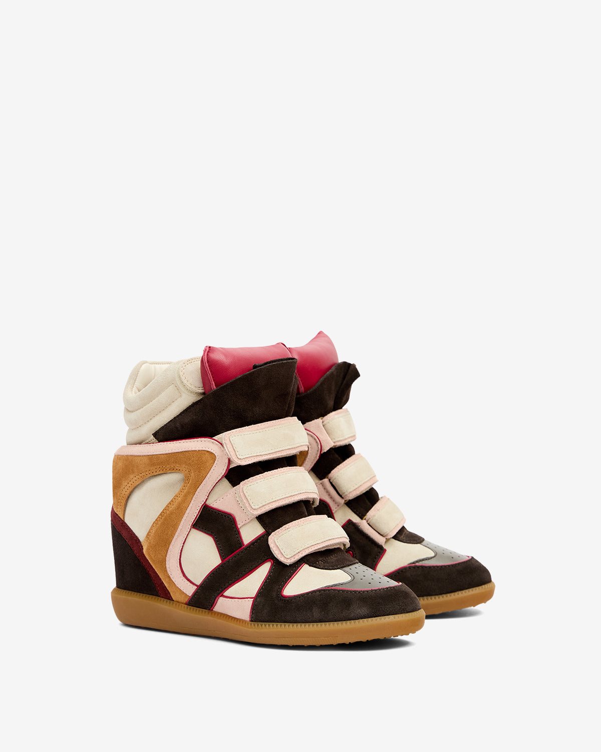Isabel Marant Bekett Wedge Sneakers – Multicolor