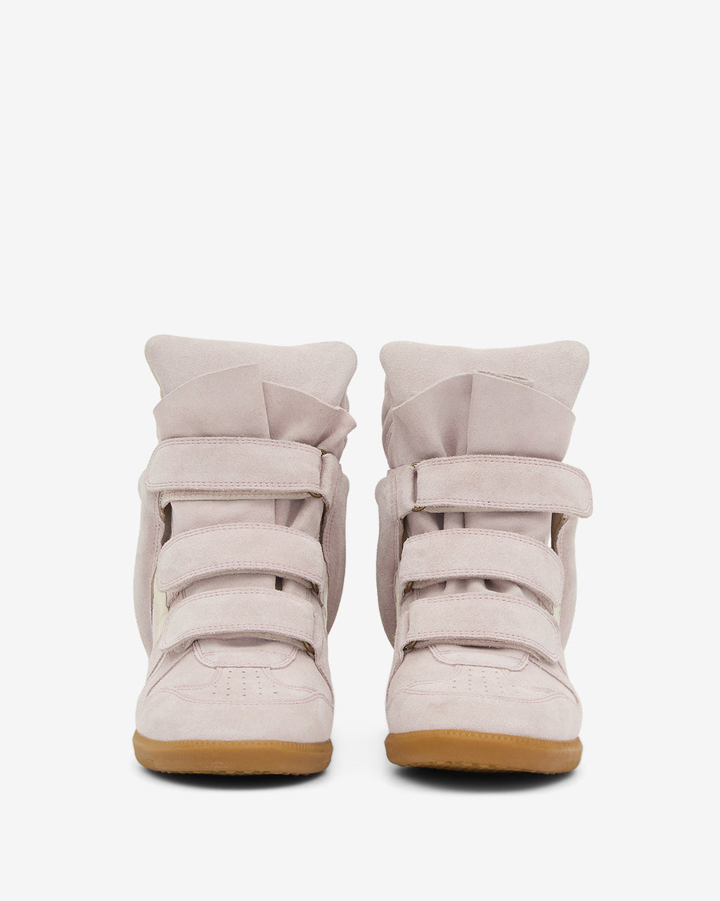 Isabel Marant Women’s Bekett High‑Top Sneakers – Pale Pink Designer Footwear