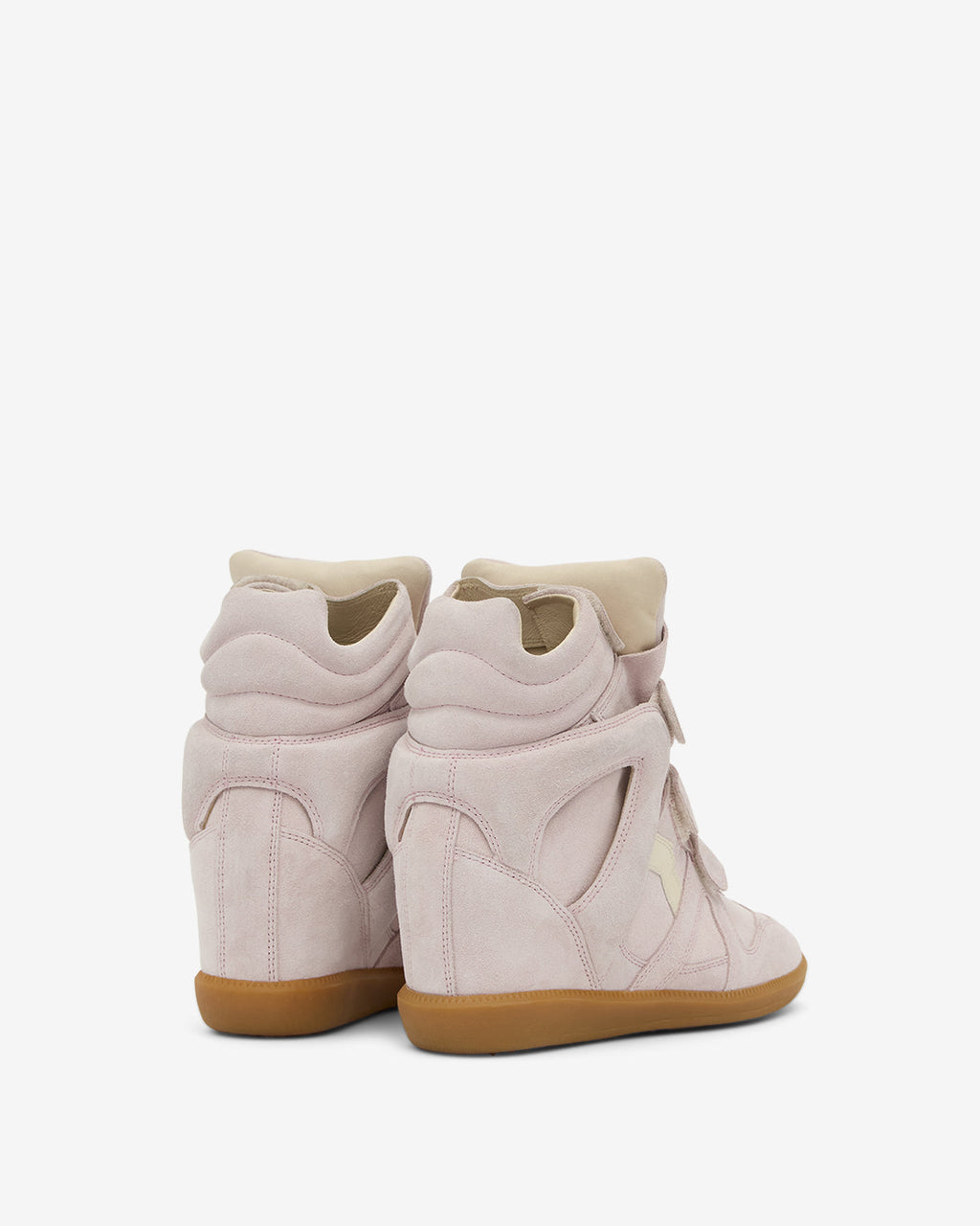 Isabel Marant Women’s Bekett High‑Top Sneakers – Pale Pink Designer Footwear