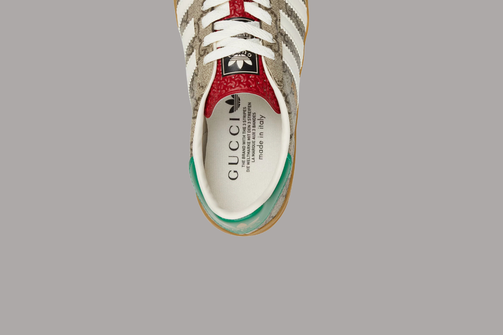 Adidas Gazelle Retro G‑Monogram Sneakers – Beige Limited Edition