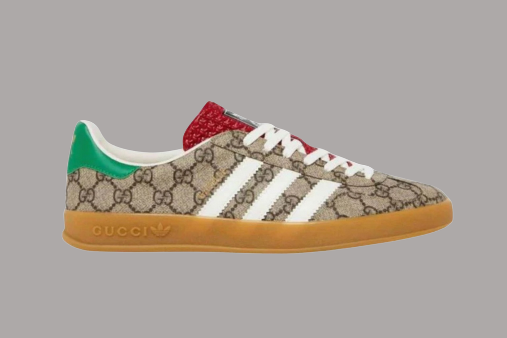 Adidas Gazelle Retro G‑Monogram Sneakers – Beige Limited Edition