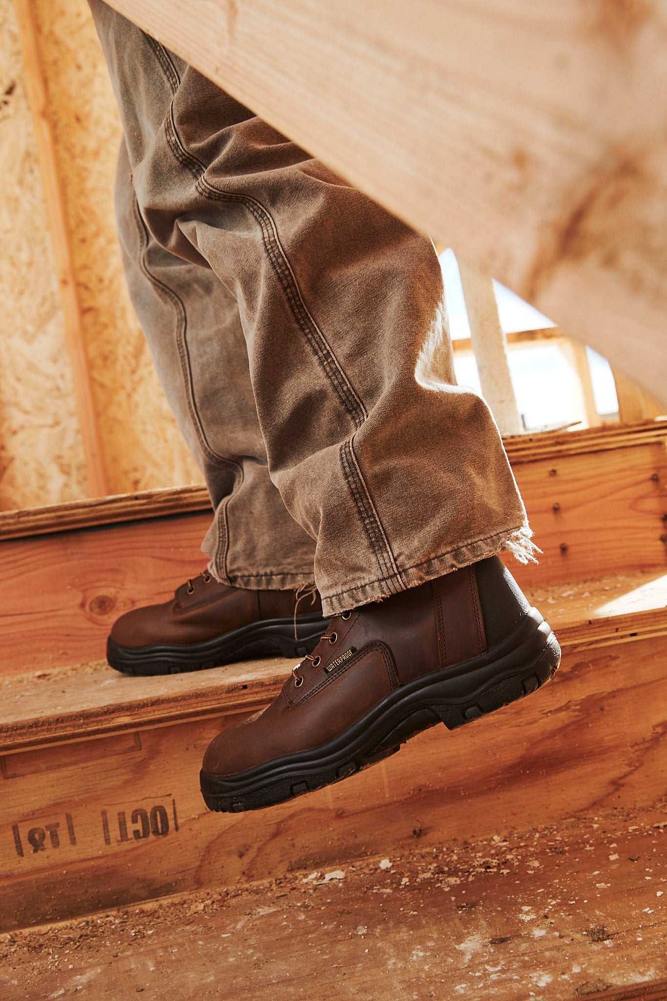 Ever Boots Corporation Ultra Dry Men's Waterproof Work Boots Copper