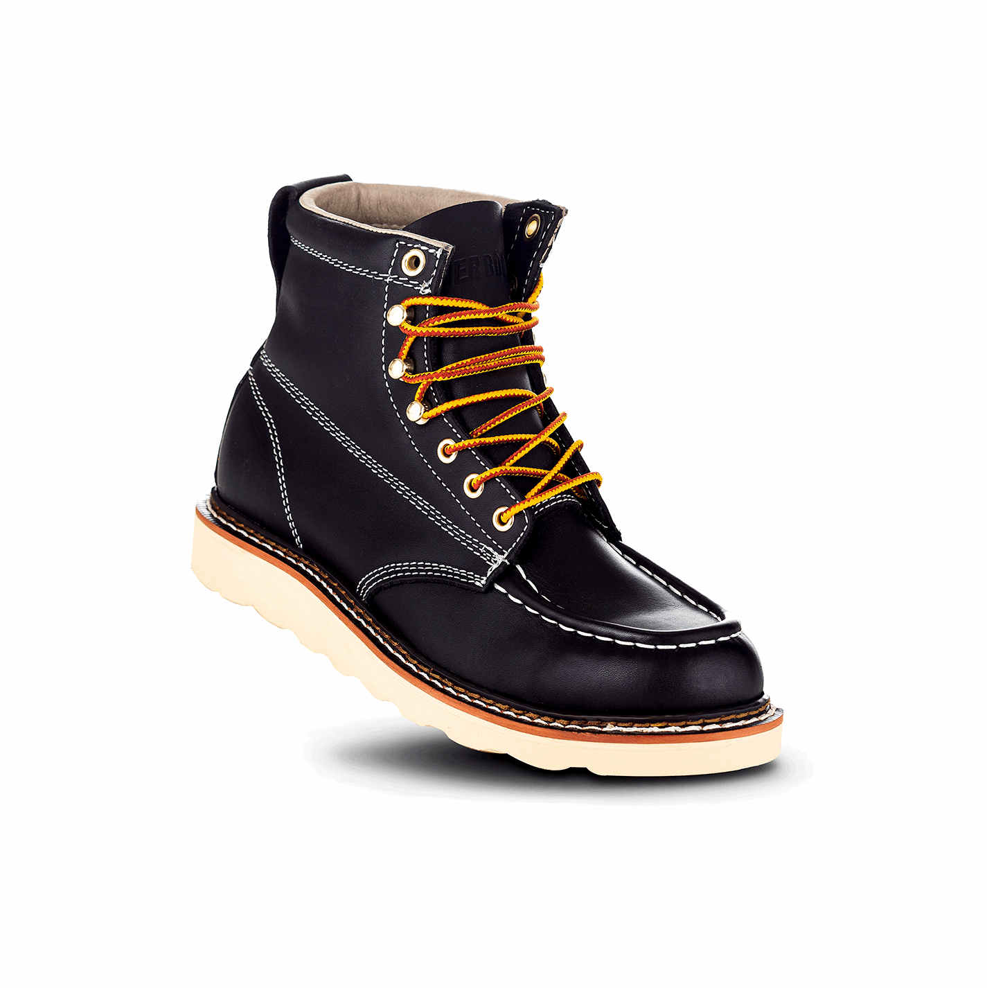Ever Boots Weldor Men's Moc Toe Work Boots Brown